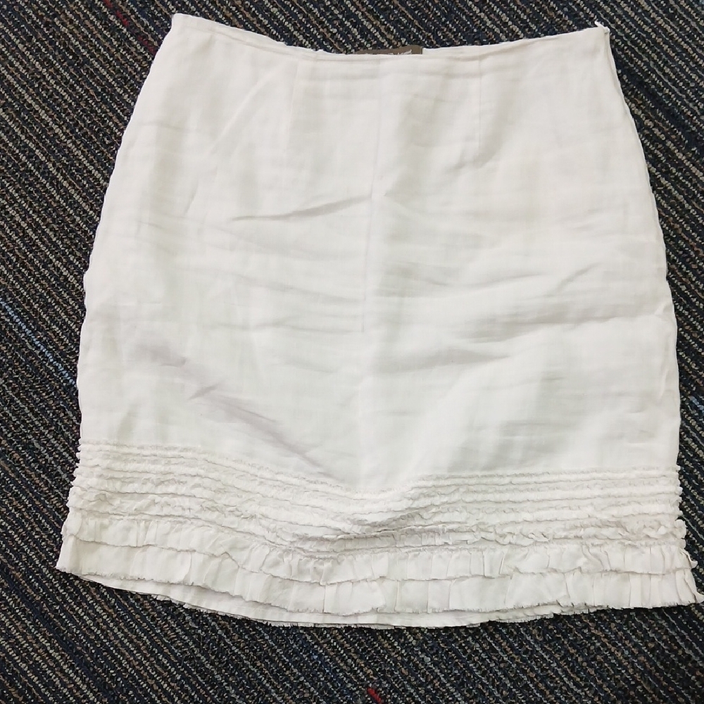 Tommy Bahama Two Palms 100% Linen Skirt Size 2 - Picture 3 of 8